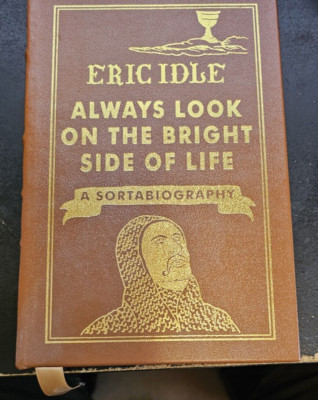 Monty Python-Autobiography signed and numbered by Eric Idle Gold Gilded Pages 
