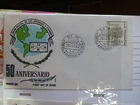 SPAIN 1962 50th ANNIV POSTAL UNION AMERICA-SPAIN FDC FIRST DAY COVER