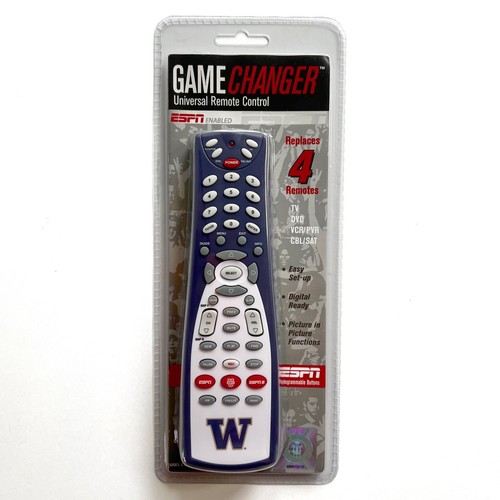 Game Changer Universal Remote Control ESPN- Univ. of WA / UW Huskies / DAWGS - Picture 8 of 8