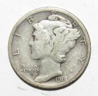 1918 S Mercury Dime FINE + (S29)