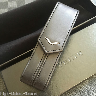 Genuine Vertu V Memory Card Reader Leather Case Extremely RARE Item Sold OUT 