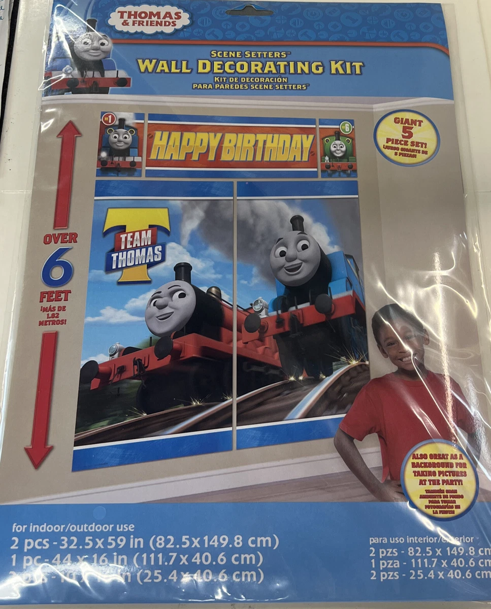 Trenino Thomas Palloncini | festa a tema bicchieri e piatti