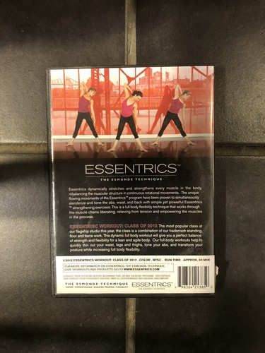 DVD Essentrics Workout Class Of 2012 With Sahra Esmonde White - YL9 - Picture 2 of 2