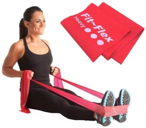 Fit Flex Resistance Exercise Band 2m Length 3 Flex Options