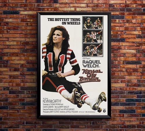 Kansas City Bomber 1972 - Raquel Welch - Classic Movie Poster - Picture 3 of 6