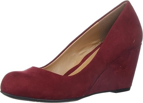CL by Laundry Women's Nima Suede Wedge Pumps (Sz 7.5) - Picture 5 of 10