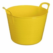 15L 26L 42L LARGE FLEXI Tubs flexible colour bucket for storage garden pet food