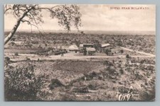 Hotel near Bulawayo Zimbabwe ~ Antique Africa Postcard Cover to Marlow NH 1908