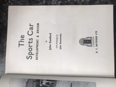 THE SPORTS CARDEVELOPMENT AND DESIGN John Stanford Hardback Book Collectable1959