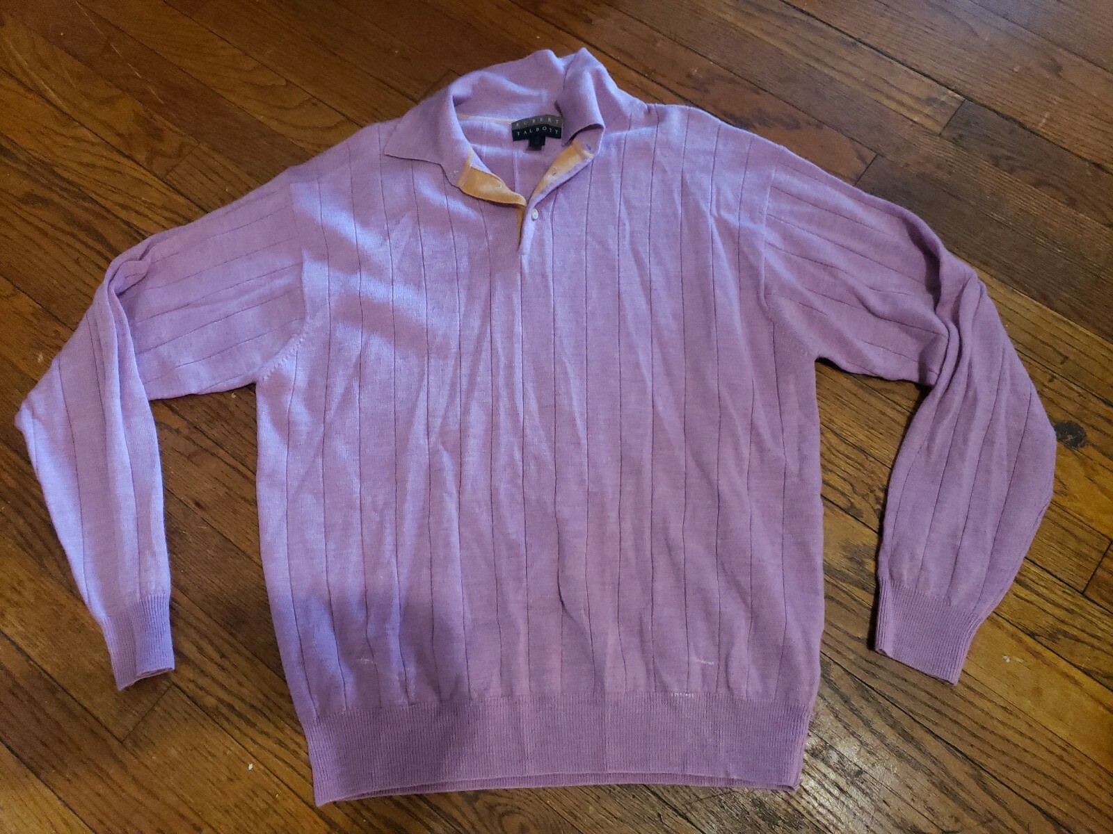 Robert Talbott Merino Wool Button Down Collar Swe… - image 1