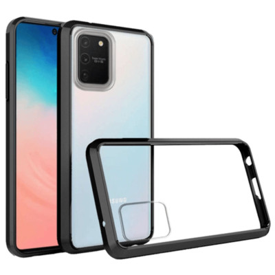 For Samsung S10 LITE (2020) 6.7'' Bumper Slim Transparent Hard PC TPU Hybrid Case