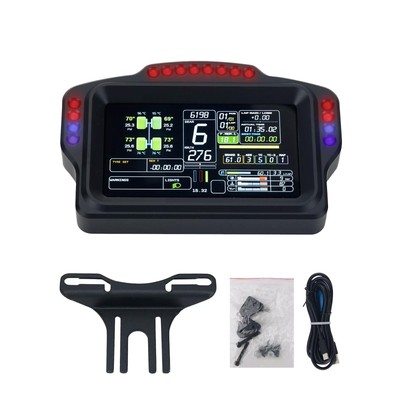 SIMDID DV480 PRO Dashboard Sim Racing Dash Display with 5'' Screen & 16 RGB LEDLP