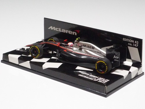 MINICHAMPS 1:43 McLAREN HONDA MP4-30 J. BUTTON AUSTRALIAN GP 2015 #147 - Imagen 3 de 4