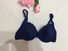 Unbranded Bra size it 3b us 34b eu 75b b padded underwired Dark Blue