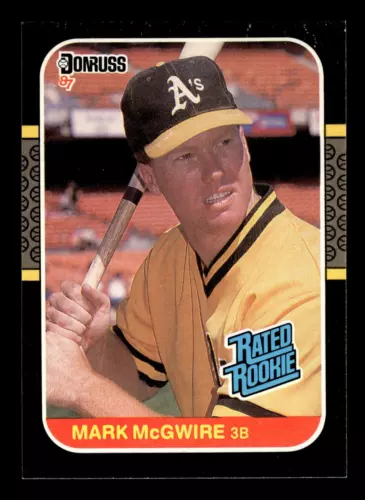 Mark McGwire 1987 Donruss #46 Oakland Athletics