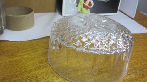 7 piece Diamant Arcoroc Service Set Salad Diamond Clear Durand International - Picture 11 of 12
