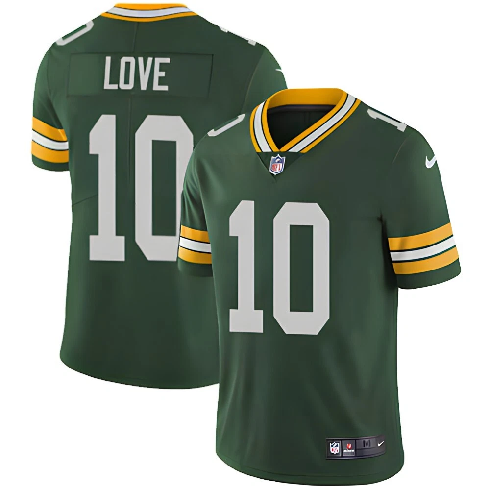 Nike Green Bay Packers No10 Jordan Love Camo Men's Stitched NFL Limited Rush Realtree Jersey