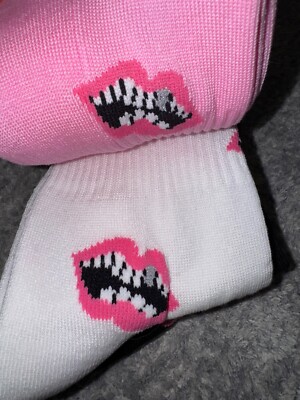 Chrome Hearts Matty Boy Chomper Pink Black White Lips Mouth 3 Pack