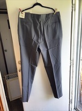 Austin Reed Signature 100 Worsted Wool Sz 42 38Unhemmed Pleated Dress pant