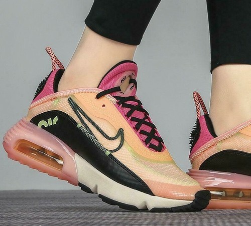 2020 Nike Air Max 2090 Sherbert Barely Volt Atomic Pink Glow Black CT1290-700 - SepRun