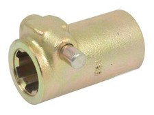 PTO QR Sleeve - Female Spline 1 3/8'' - 6 with Quick Release Pin, 92.4mm