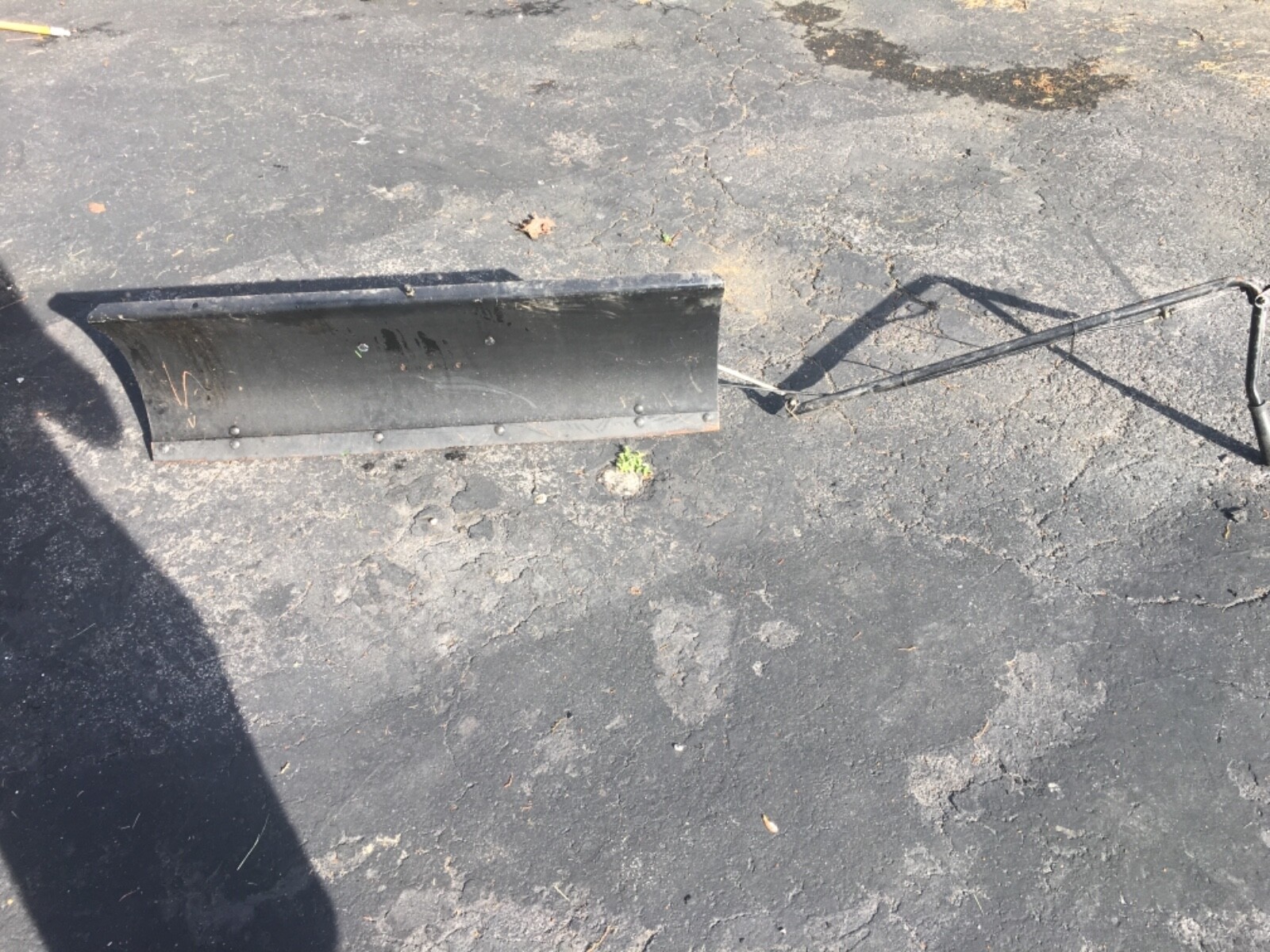 Craftsman Snow Plow Mower Attachment Model No. 48624441 eBay