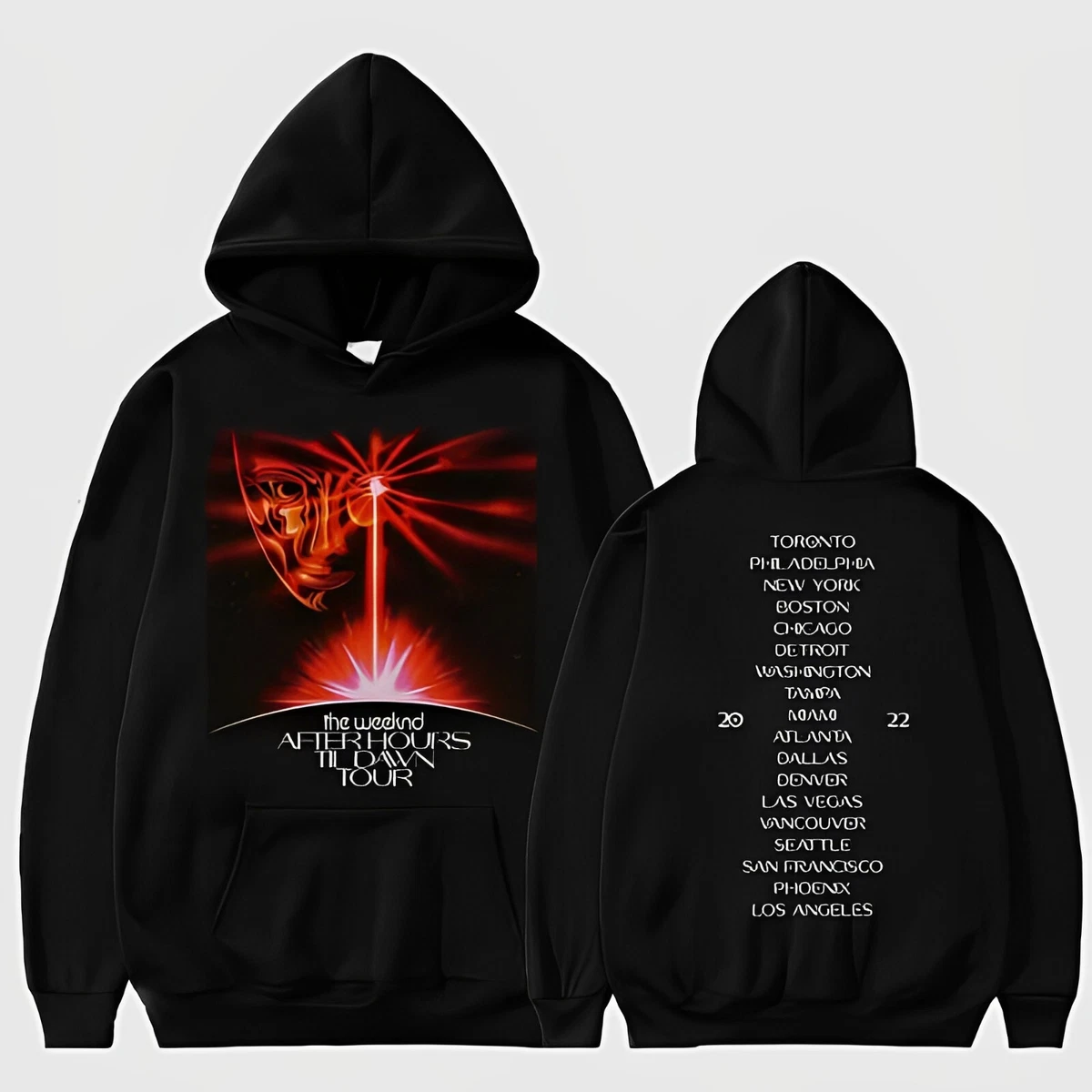 The Weeknd Hoodie Sweatshirt The Weeknd Merch Hoodie After Hours Hoodie