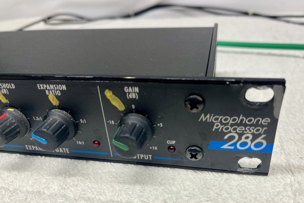 Vintage DBX Project 1 286 ANALOG AUDIO MIC PREAMP PROCESSOR