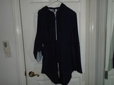 Lululemon Navy Blue Hooded Roll Tab Sleeve Jacket Size 4