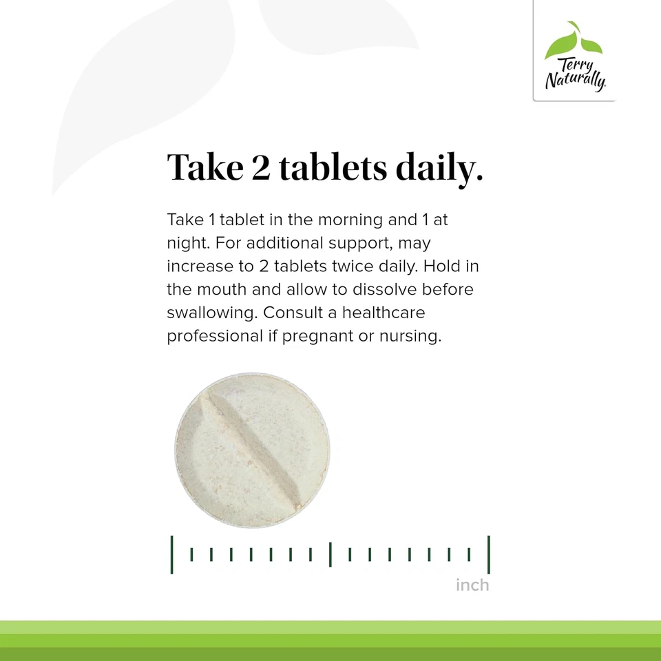 Terry Naturally Clinical Glutatión - Suplemento antioxidante para alta absorción Foto 4 de 4