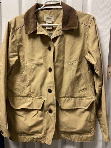 LL Bean Khaki Chore Jacket Women's 