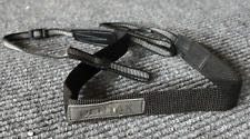 Vintage Pentax Camera Neck Strap Adjustable Nylon Black Gray - 40" Total Length