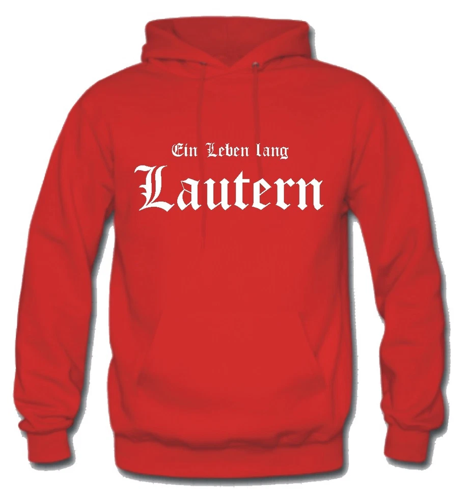Kaiserslautern Kapuzenpullover Ultras Lautern, Trikot Kapu Hoodie Fan