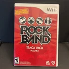 Rock Band Track Pack: Vol. 2 (Nintendo Wii, 2008) Tested & Works