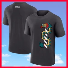 Formula 1 2025 Mexico Grand Prix T-Shirt - Black Reprint Gildan