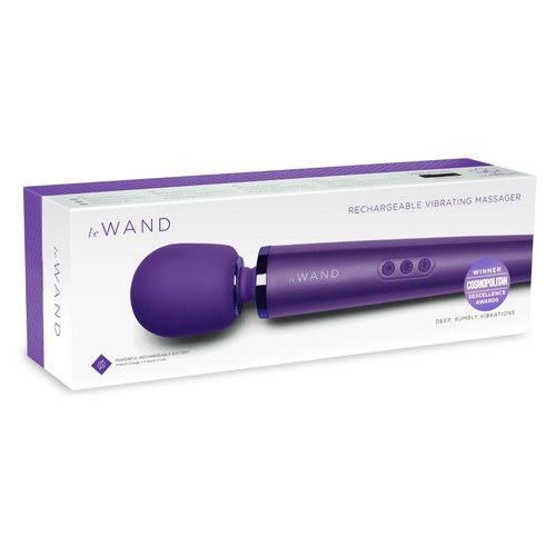 Le Wand Rechargeable Vibrating Massager 10 Speeds 20 Patterns Award-Winning - Picture 2 of 14