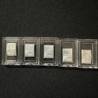 5x 1g Valcambi Silver Bars 999 Fine – Sealed in Capsules