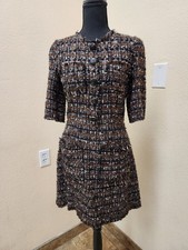 Tweed Mini Dress - Dolce & Gabbana