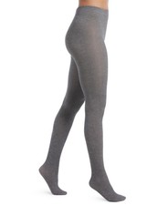 HUE Brushed Tights Graphite Heather Size Small/Medium New With Tags