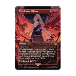Nibelheim Aflame 0339 Borderless MTG Final Fantasy