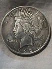 1922 PEACE SILVER DOLLAR SILVER COIN