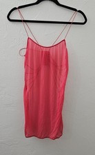 Vintage 2006 Victoria  s Secret Red Size Small Dress Lingerie Nylon Spandex