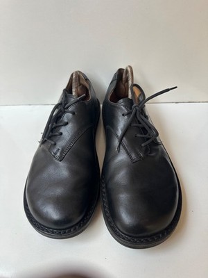 Trippen Lace-Up Black Leather Shoes Size 42 