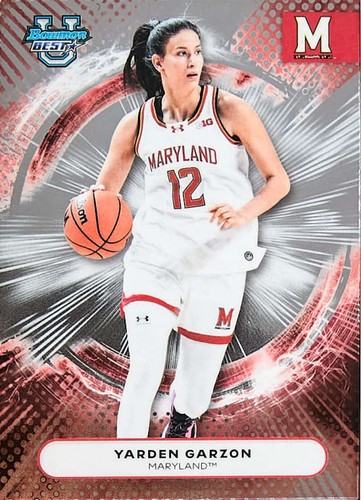 Yarden Garzon – 2025-26 Bowman University Best Basketball · Base Cards #76 Yarden Garzon