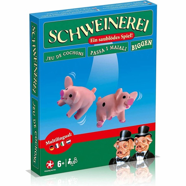 Winning Moves Schweinerei Kult-Spiel WüRfelspiel WüRfel Spiel Gesellschaftsspiel-image