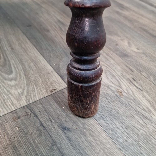 Antique Carved Oak Nonagonal Table – Arts & Crafts Side Lamp Table Liberty & Co - Picture 12 of 24