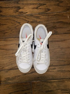 Nike Blazer Low Platform Women's Sneakers White/Black, Size 5.5, DJ0292-101