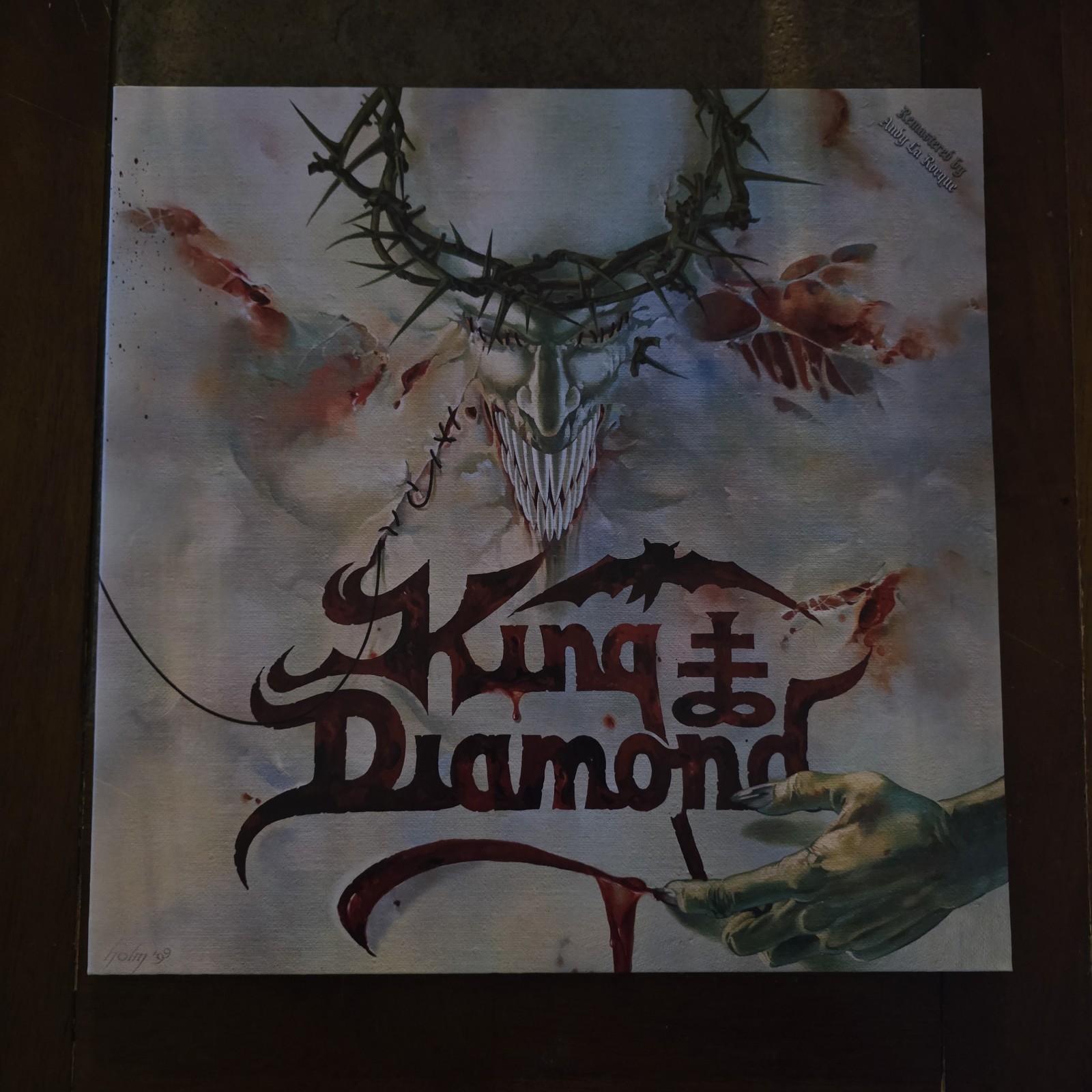 KING DIAMOND HOUSE OF GOD DOUBLE VINYL 2015 PRESS RARE OOP w/POSTER 