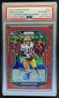 2020 Panini Prizm Jordan Love Rookie Auto RC Red Shimmer #/35 PSA Authentic 10