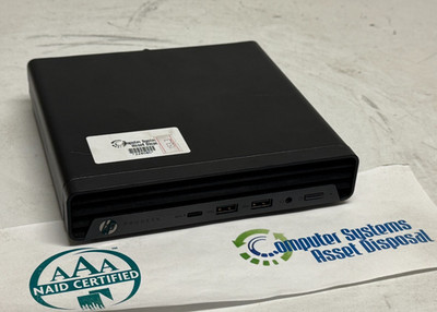 HP ProDesk 405 G6 USFF (Ryzen 3 PRO-4350GE - 8GB RAM - 256GB SSD
